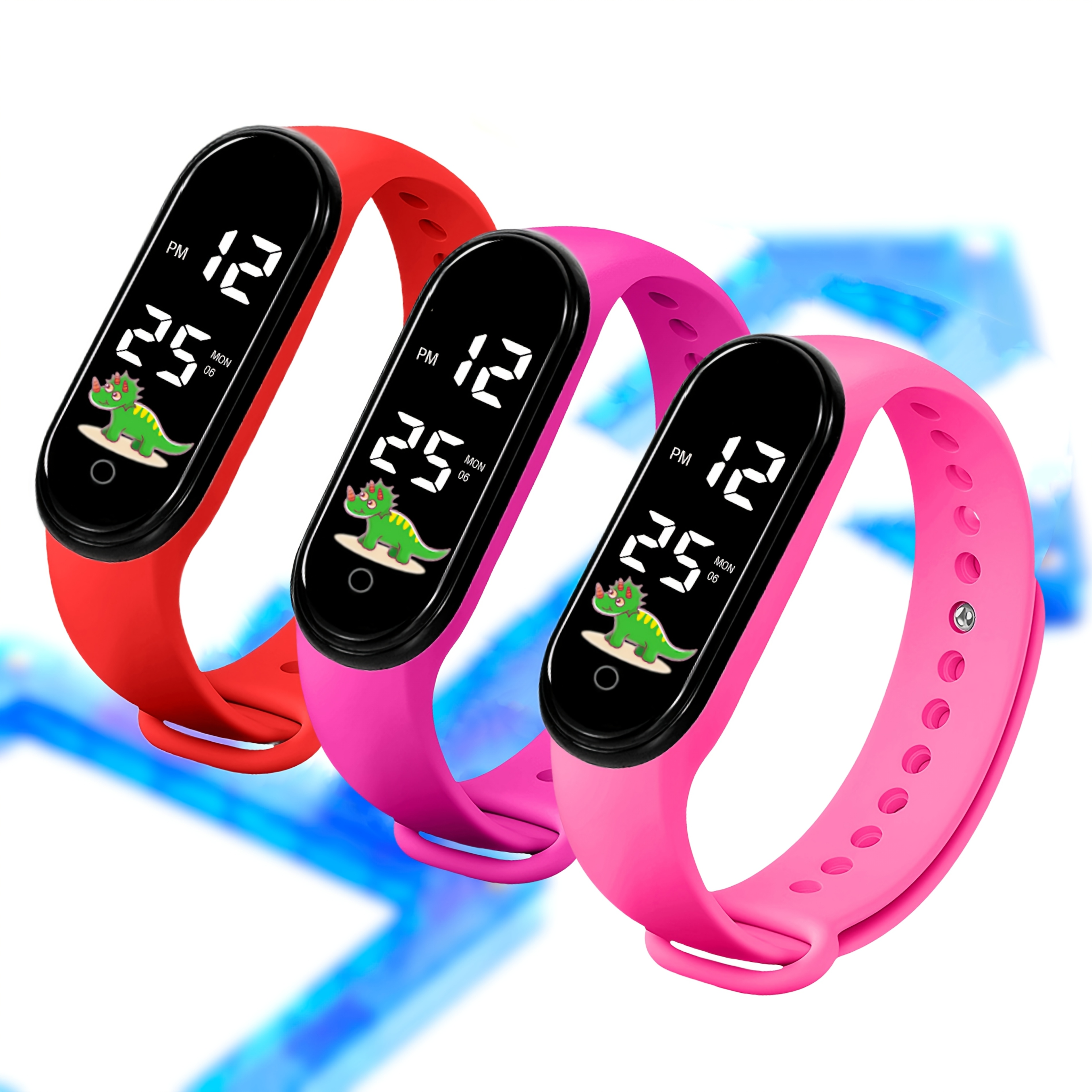 12pc Cute Dinosaur Watch Set for Kids, Fun Gift